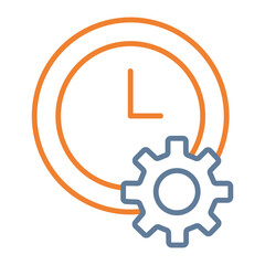 Time Management Vector Icon Design