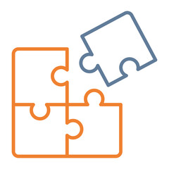 Puzzle Vector Icon Design
