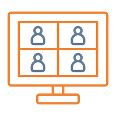 Meeting Vector Icon Design