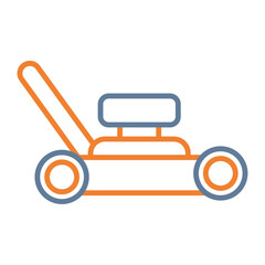 Lawnmower Vector Icon Design