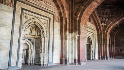 The architecture of Delhi in India