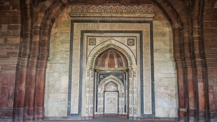 The architecture of Delhi in India