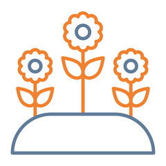 Flowers Vector Icon Design