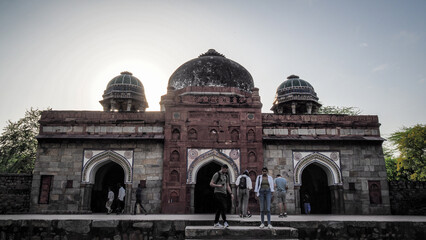 The architecture of Delhi in India