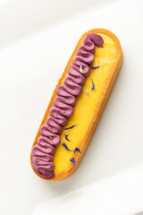 Christmas pastry on the white