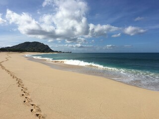 Makaha Beach, Oahu, Hawaii