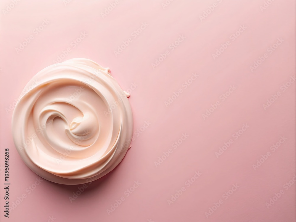 Poster soft and serene creamy pink background ideal for minimalist designs, invitations, and elegant presen