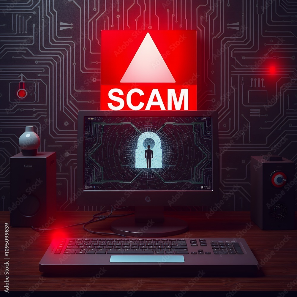 Poster Comprehensive Guide on Scam Alert and Emergency System Hack Alerts to Enhance Cyber Security Awareness and Protection Strategies
