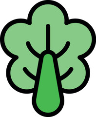 Fresh bok choy with vibrant green leaves and thick stem, a popular ingredient in asian cuisine