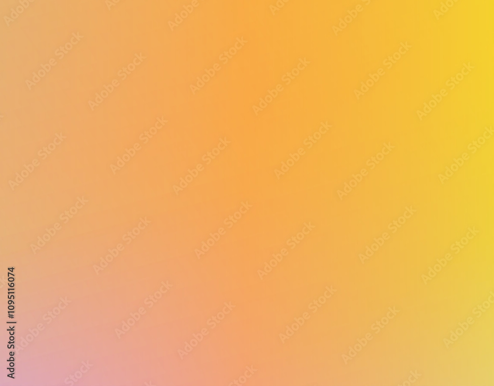 Poster blurry abstract illustration with gradient, ui design background with yellow tech pattern