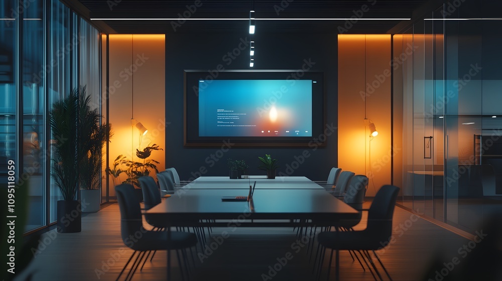 Poster a collaborative workspace featuring ar-enabled solutions for hybrid team engagement. 4k resolution, 