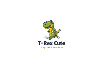 T-Rex illustration vector Design template