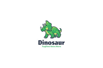 Dinisaur logo Design Concept Illustration Vector Template