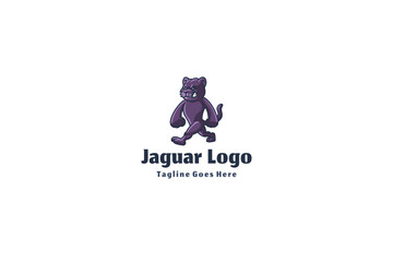 jaguar illustration vector Design template © cozz_