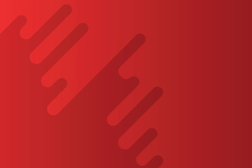 Fototapeta premium Stylish and contemporary Abstract Red wave with shadow shape background. Futuristic wave background, Red background,