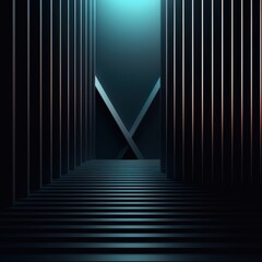 Fototapeta premium Abstract minimalist illustration