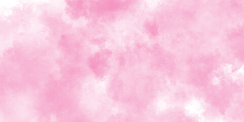 Soft Pink grainy white cloudy Watercolor Gradient Background, Soft Pink cloudy and smooth grunge watercolor texture background, aquarelle painted subtle pink watercolor canvas of grunge texture.