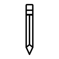 Pen icon in line style
