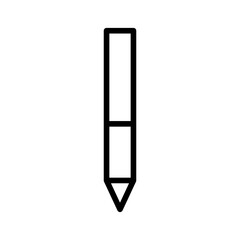 Pen icon in line style