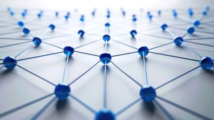 Abstract network connection. (1)