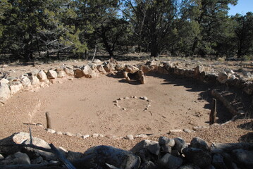 Pueblo Indian Kiva at Grand Canyon
