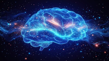 Fototapeta premium The Cosmic Brain