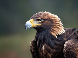 Dangerous Eagle with Beautiful Colors
