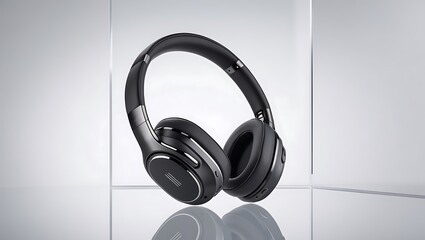 High-quality black wireless headphones for music enthusiasts and audio professionals