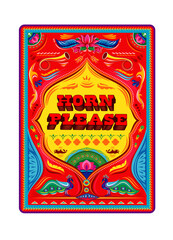 decorative indian typography and truck art typography to transform your space! Explore modern typography designs, DIY wall art ideas, and custom font art projects that blend creativity with style. © dvsk