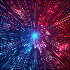 fireworks on the night sky