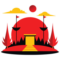 sailing boat in the ocean