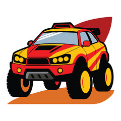 vector illustration of a car