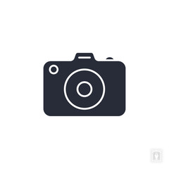 camera icon. camera Symbol sign for mobile concept and web design. Vector icon, Logo illustration, Vector graphics