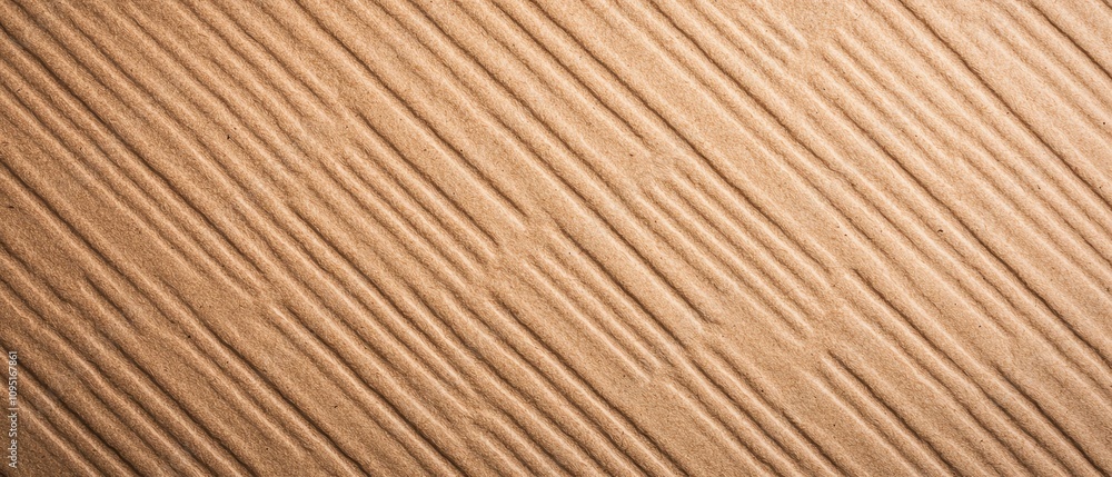 Poster abstract pattern of textured lines on a brown surface, perfect for backgrounds.