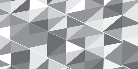 black and gray background seamless mosaic and low polygon triangle texture. triangles in gray tones. Triangle shape retro wall grid pattern geometric ornament tile vector square element.. , <