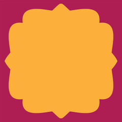 Decorative Ethnic frame design that you can use in invitations, packaging, posts, banners, and more. This is also perfect for sale and festive banners.	