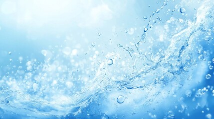 Aqua Symphony: A Stunning Visual of Water's Dynamic Energy