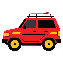 Car Illustration - Detailed Vector Design of a Modern and Classic Vehicle