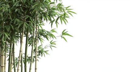 Naklejka premium Stunning Bamboo Plants in Lush Green