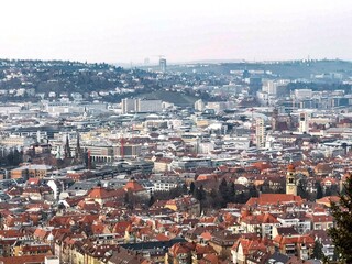 the city view of Stuttgart, Germany