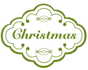 Merry Christmas Banner, Vector