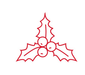 Weihnachten, Symbol, Element, Icon - Vektor