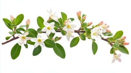 Obraz premium Delicate Spring Blossoms on a Branch