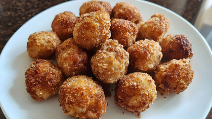 Deliciously crispy chicken bites ready to be savored