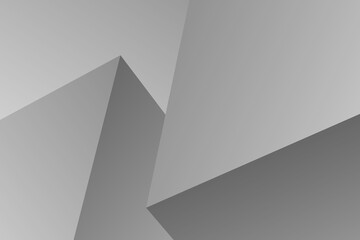 Abstract white and gray shape background. texture white pattern. vector illustration	