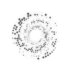 Circle Halftone Vector Art, Icons, and Graphics
