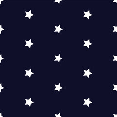 white stars on a dark blue background