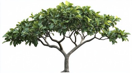 Majestic Green Tree in Nature's Embrace