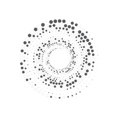 Circle Halftone Vector Art, Icons, and Graphics
