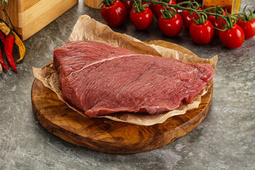 Raw beef meat shoulder for cooking